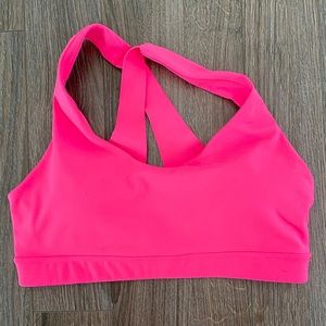 Old Navy Powersoft Sports Bra 💕 Small Neon Pink